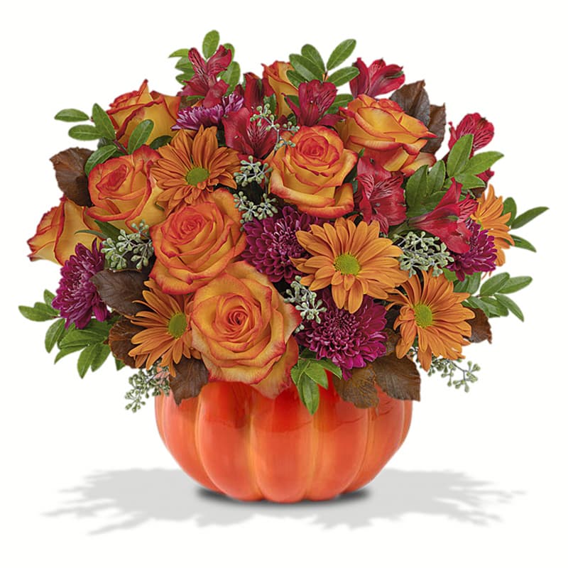 Thanksgiving Fall Pumpkin Bouquet