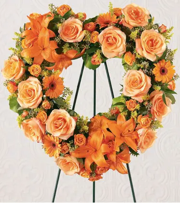 Vibrant Heart Wreath