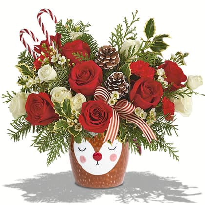 Festive Reindeer Bouquet