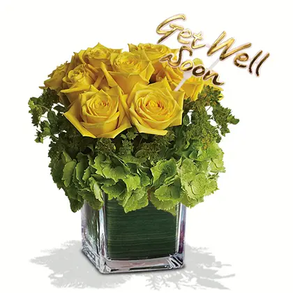 Shiny Get well Flowers