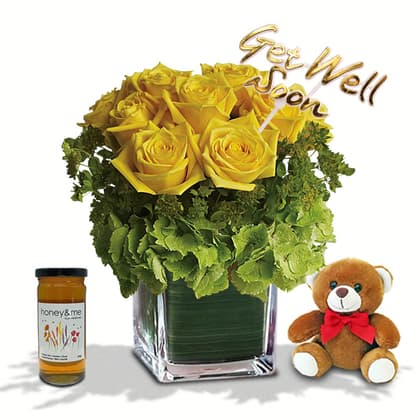 Shiny Get well Flowers