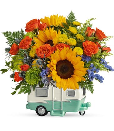 Teleflora's Retro Road Tripper Bouquet
