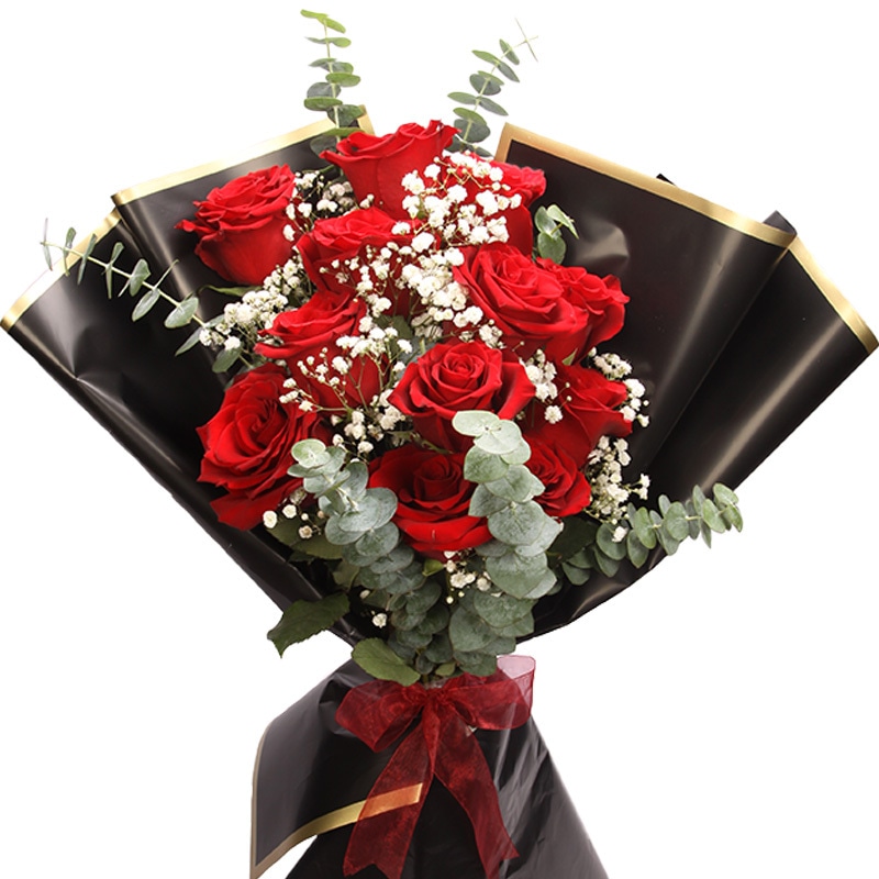 Deep Love Red Roses Luxury Bouquet