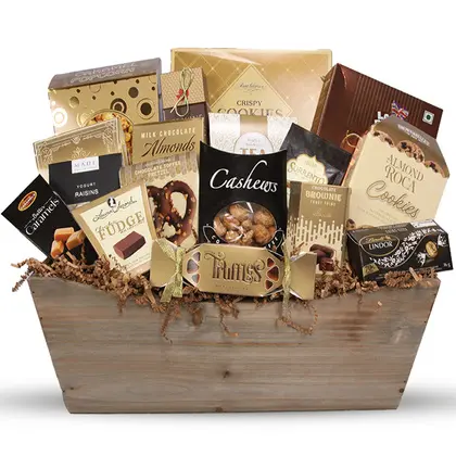 Chocolate & Nuts Delight Gourmet Gift Basket