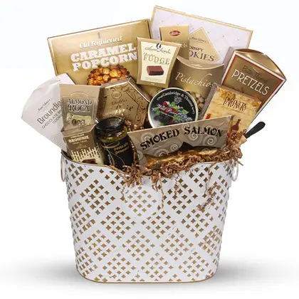 Overflowing Gourmet Chocolate Gift