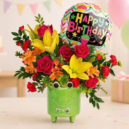 Hoppy Birthday Blooms