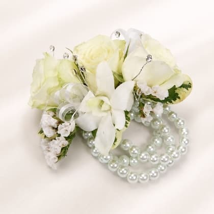 Elegant Spray Rose and Orchid Corsage