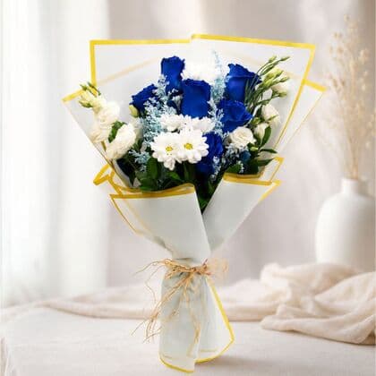 Blue Rose Harmony Bouquet