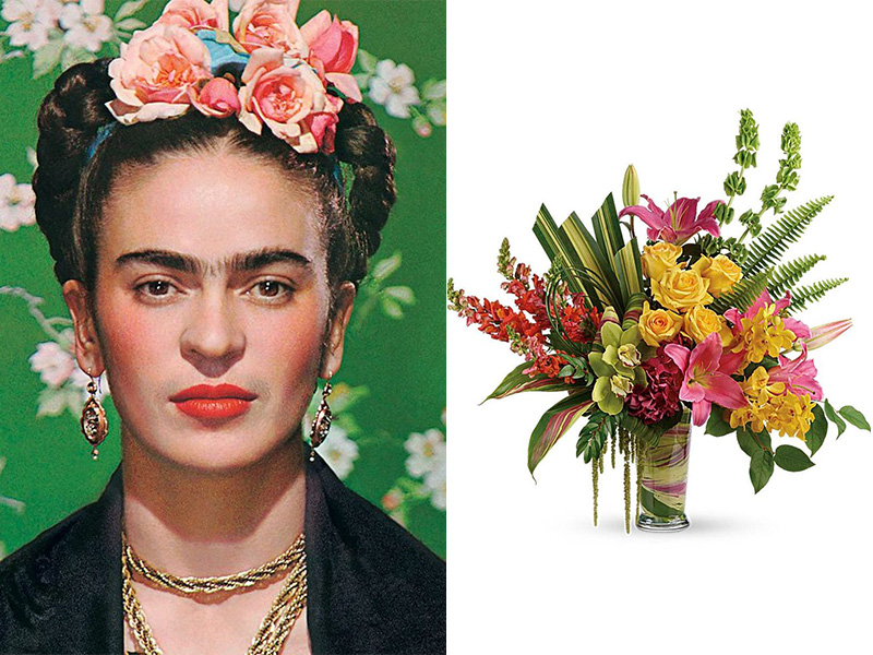 frida kahlo flowers