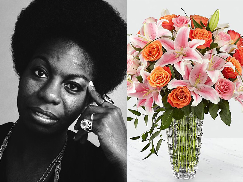 nina simone flowers