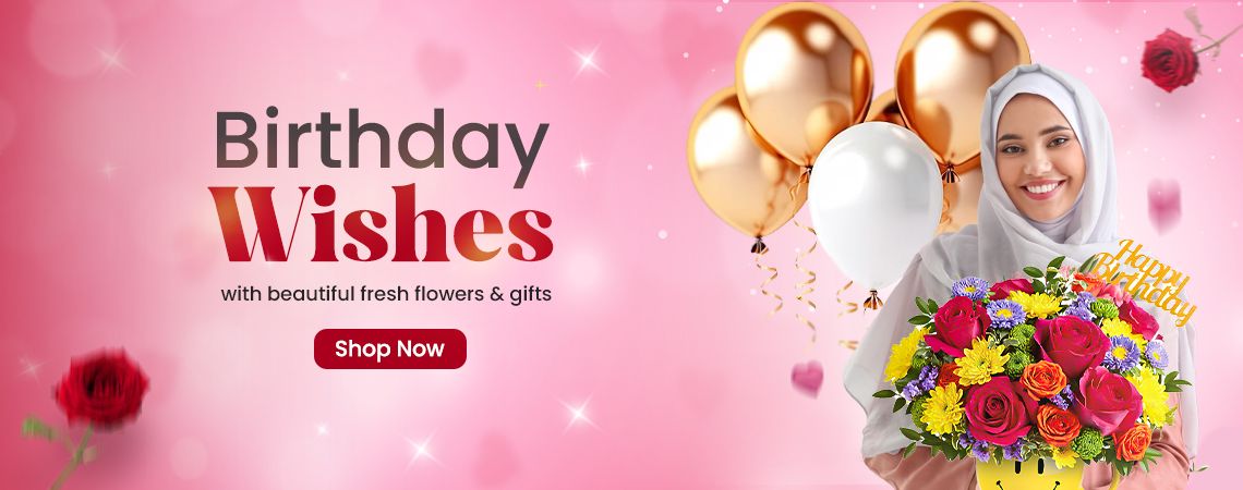 Send birthday flowers and gifts