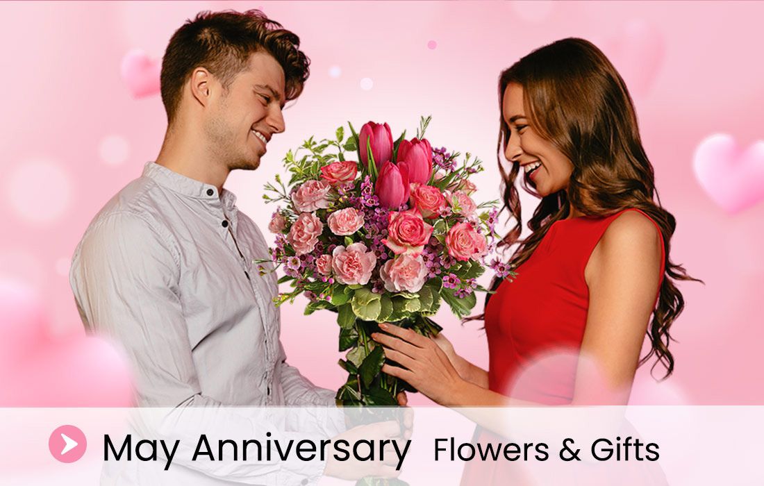 may anniversary flowers and gifts