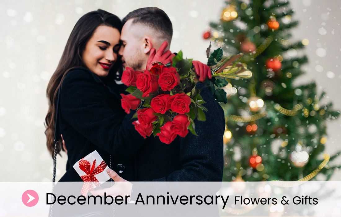 december anniversary flowers gifts