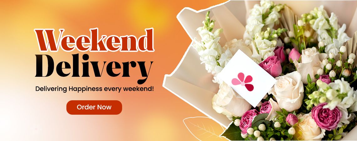 weekend flower delivery