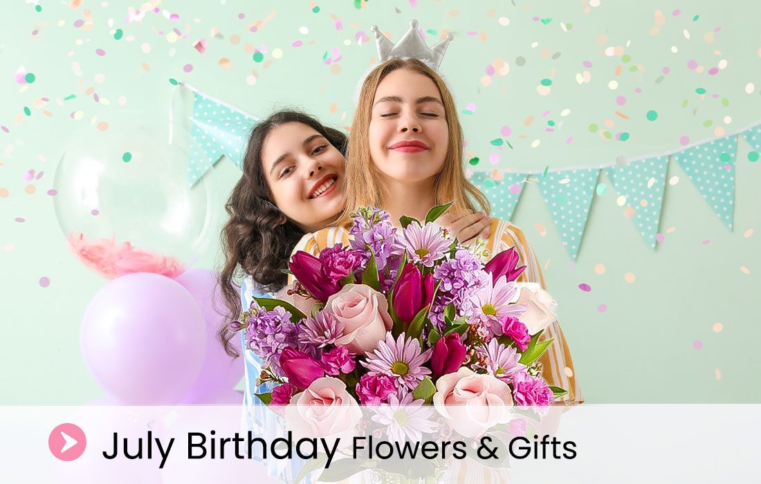 july birthday flowers