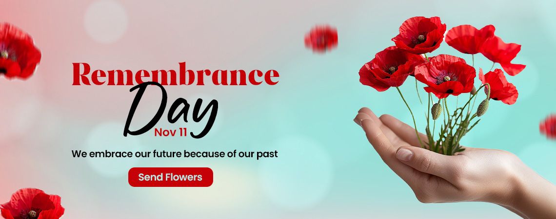 remembrance day flowers