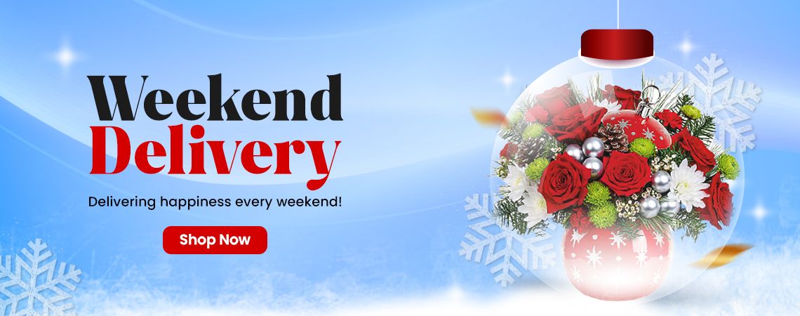 weekend flower delivery