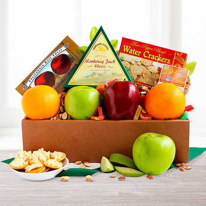 Fresh Fruit & Cheese Box