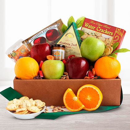Fresh Fruit & Cheese Box