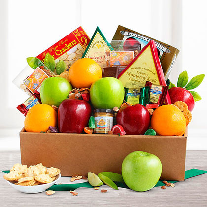 Fresh Fruit & Cheese Box