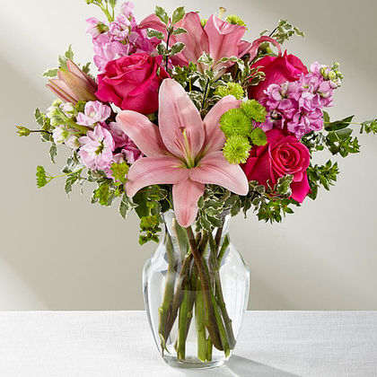 The FTD Pink Posh Bouquet