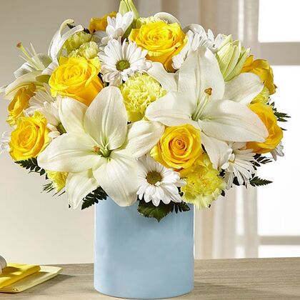 Tiny Miracle New Baby Boy Bouquet