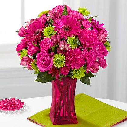 The FTD Raspberry Sensation Bouquet