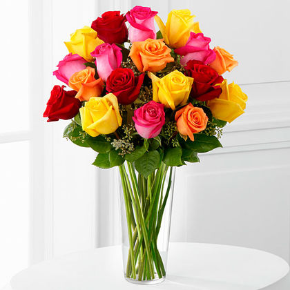 The Bright Spark Rose Bouquet by FTD