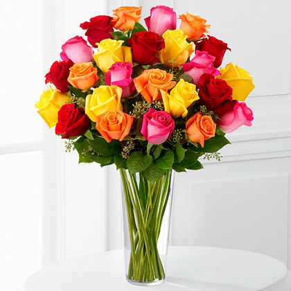 The Bright Spark Rose Bouquet by FTD