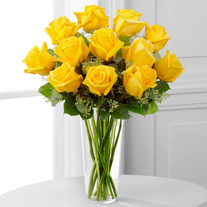 Premium Yellow Roses Bouquet by FTD