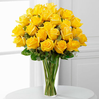 Premium Yellow Roses Bouquet by FTD