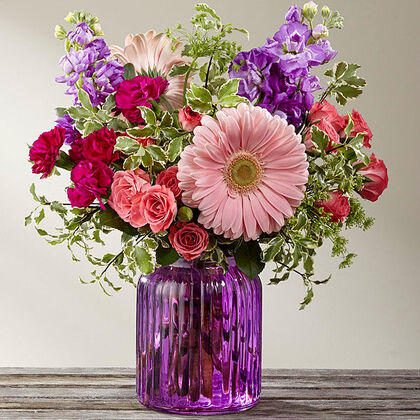 FTD Purple Prose Bouquet