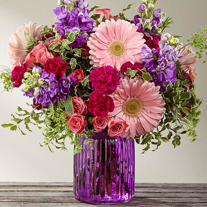 FTD Purple Prose Bouquet