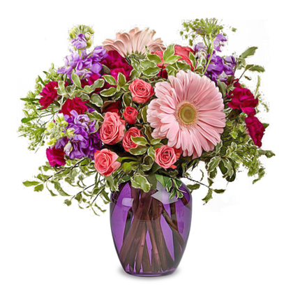 FTD Purple Prose Bouquet