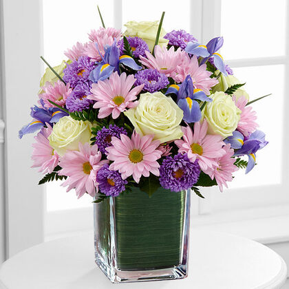 Color Your Day With Tranquility Bouquet by FTD