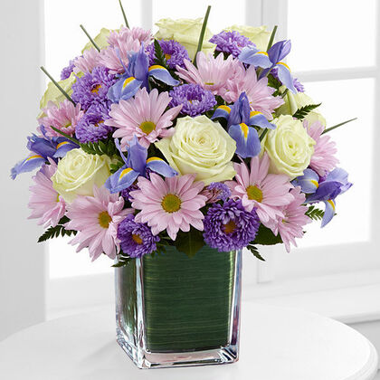 Color Your Day With Tranquility Bouquet by FTD