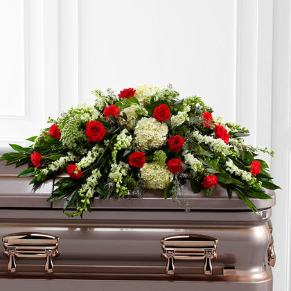The FTD Sincerity Casket Spray