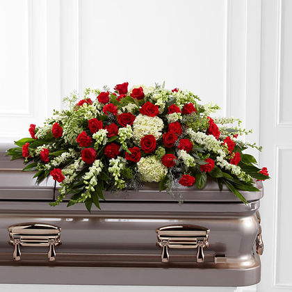 The FTD Sincerity Casket Spray