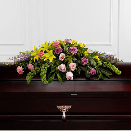 The FTD Forever Beloved Casket Spray