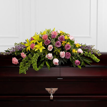 The FTD Forever Beloved Casket Spray