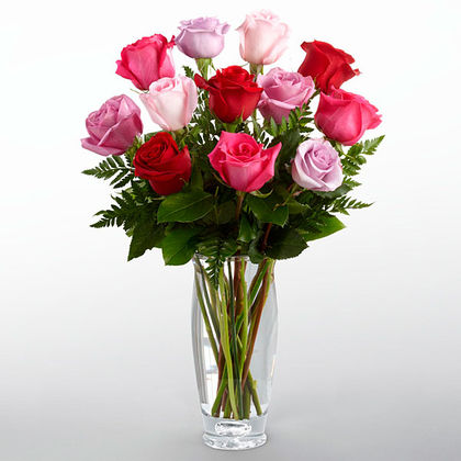Captivating Color Rose Bouquet