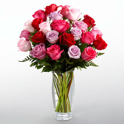 Captivating Color Rose Bouquet
