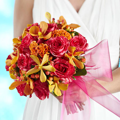 The FTD Brilliant Shades of Love Bouquet