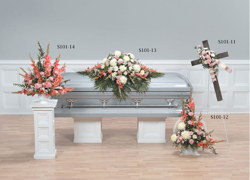 Tribute Funeral Flower Package a1938 Flower Delivery Flower Shop