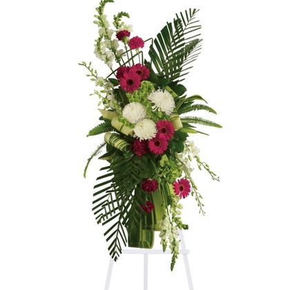 Exotic Greens Standing Spray