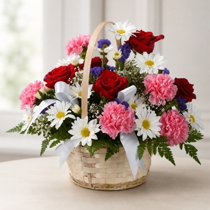 Pretty Basket Arrangement