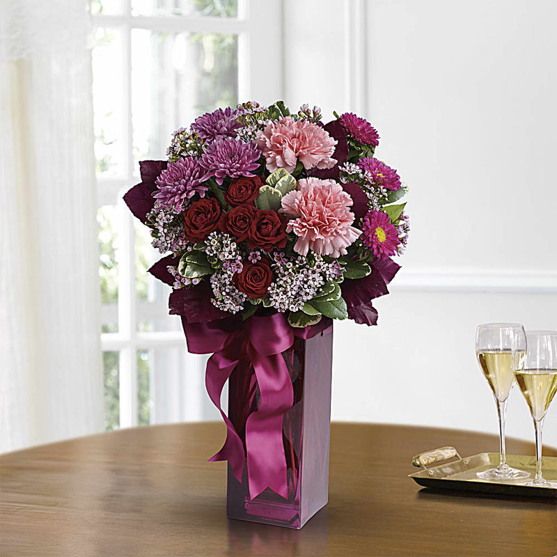 Teleflora's Fall in Love a3431 Flower Delivery Flower Shop