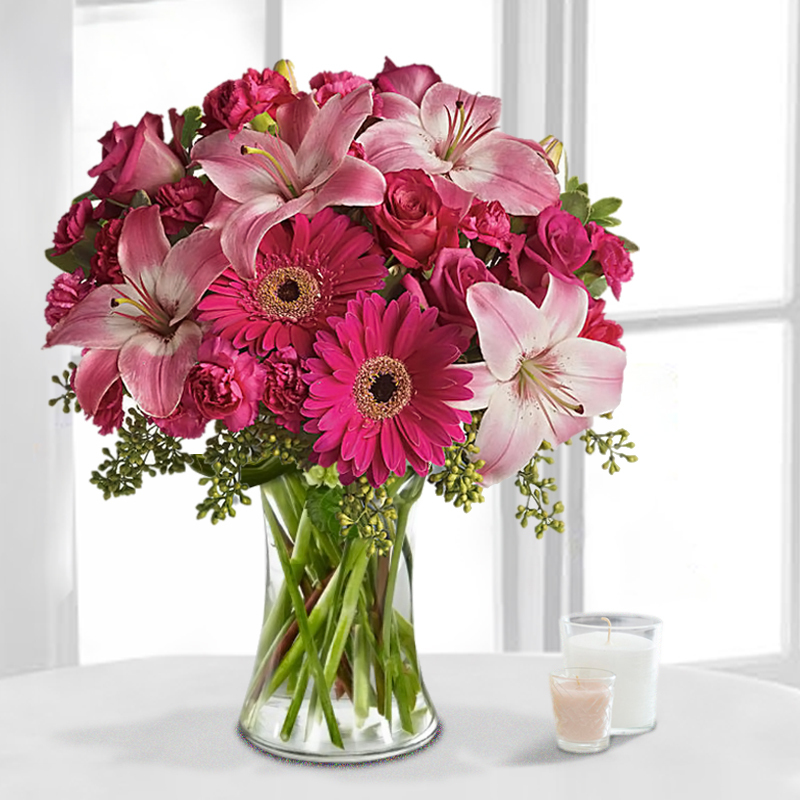 A Little Pink Me Up a3439 | Flower Delivery | Flower Shop