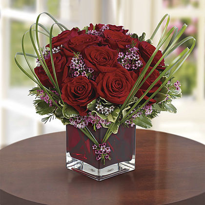Teleflora's Sweet Thoughts Bouquet with Red Roses