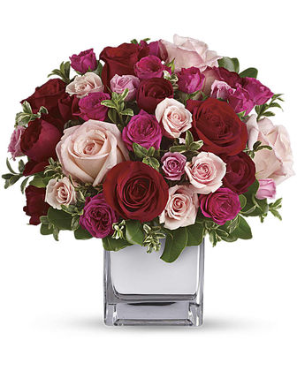 Teleflora's Love Medley Bouquet with Red Roses